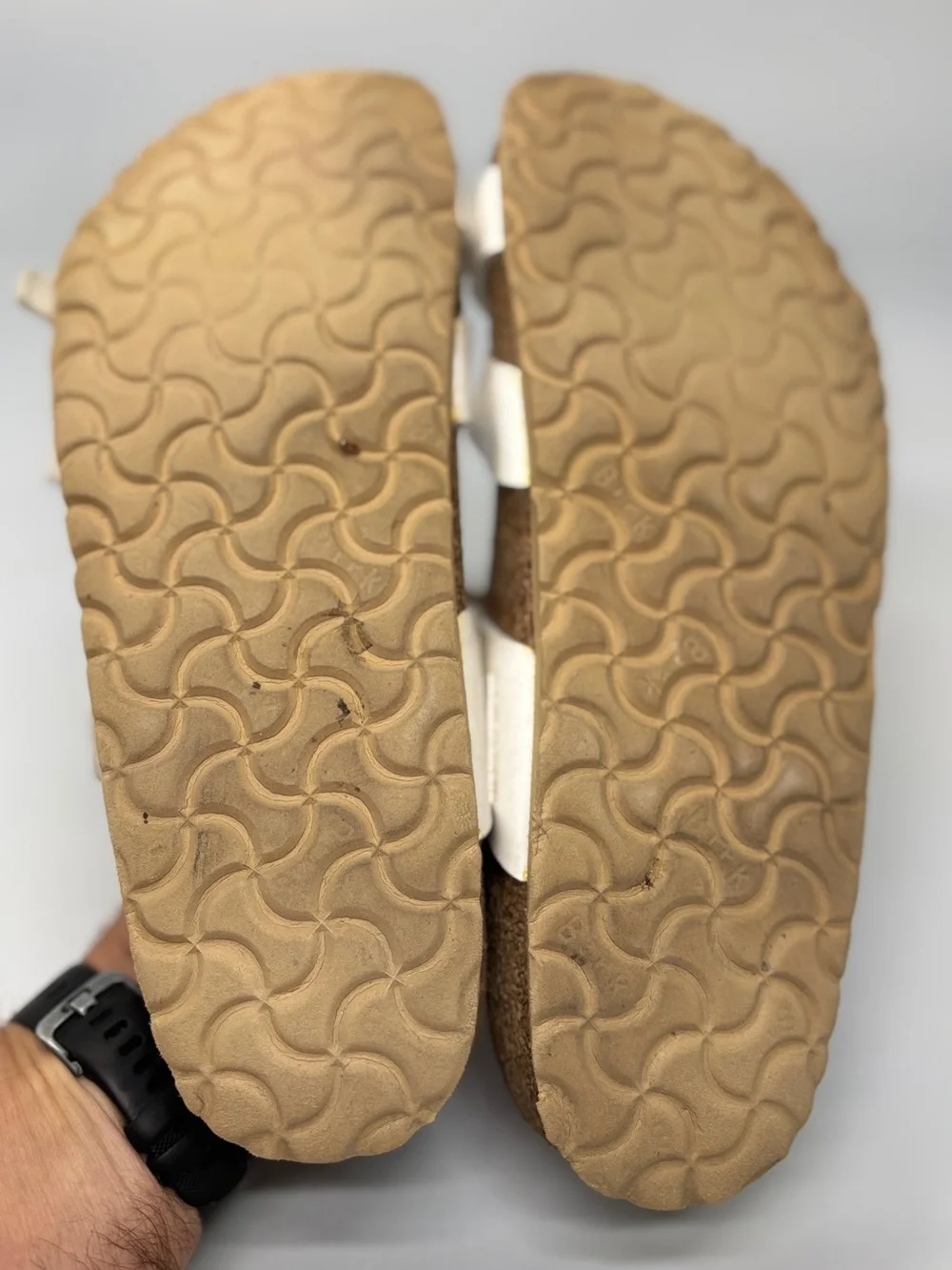 Birkenstock Yao Balance White Birko-Flor Sandals EU 42 US Men’s 9 Women’s 11